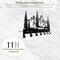 Key Holder for Wall, Decorative Farmhouse Rustic Wall Mount Key Organizer Rack for with 7 Hooks, Key Hanger Wall for Kitchen, Entryway, Hallway, Bedroom, Doorway,12'' X 5.4''